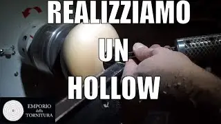 Realizzazione di un Hollow in pioppo traverso vena