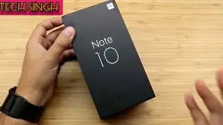 Mi note 10 unboxing video