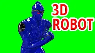 Robot | Green Screen Robot | Green screen Video
