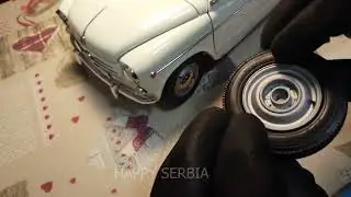 Sastavljanje delova, Model Fiće, Zastava 750, #,97, #98, #99, #100,  #hachette