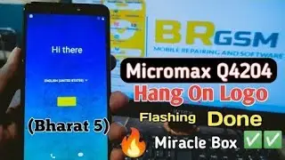 Micromax Bharat 5 (B5) Flashing || Hang On Logo Problem Fix || Flash Tool !! #OmMobileRepair