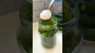 Супер Хрустящие Маринованные огурцы🥒🥒How to make Pickles