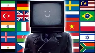 Skibidi TV Man in 70 Languages Meme