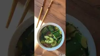 Битые огурчики 🥒рецепт в комментах #мариашкинаготовка #cooking #kitchen #recipe