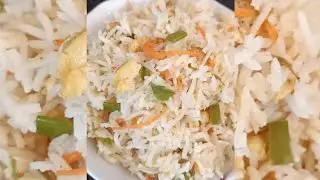 Simple egg friedrice
