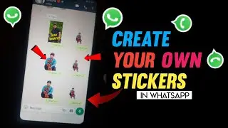 How To Make Your Own Sticker 😳 | Create WhatsApp Stickers| Sticky tech | #stickers #stickerswhatsapp