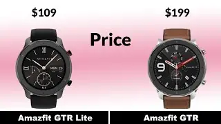 Amazfit GTR Lite vs Amazfit GTR || SmartWatch 2022: Specs, Price, Pros & Cons