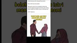 bolehkah istri bekerja membantu ekonomi suami? ustad nur kholid syaifillah lc. Mhum
