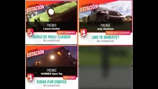 Forza Horizon 4 Verano Serie 77 TODOS LOS EVENTOS, con LINK en la Descrip