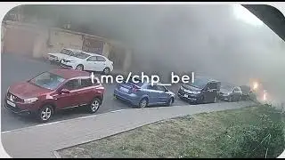 Ещё одно видео с момента попадания в машины на Харгоре