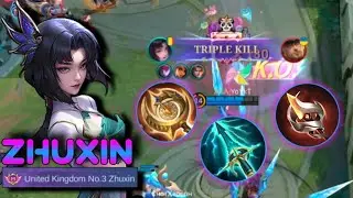 Zhuxin Savage MVP | 12 Kills Brody Steals Savage | Zhuxin Best Build | Zhuxin MLBB