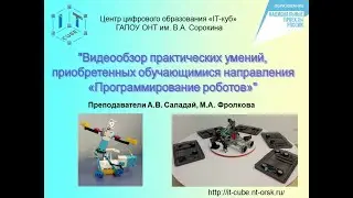 Видео обзор умений, приобретенных обучающимися направления 
