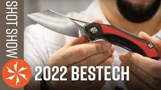 New Bestech Knives at SHOT Show 2022 - KnifeCenter.com