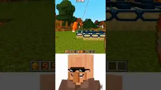 (Fox & Chicken) Minecarft Villager Oi Oi Oi meme #shorts #minecarft