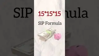 Earn Rs.1 Crore Faster With This 15-15-15 SIP Formula! #shorts #short #investment #investing #invest
