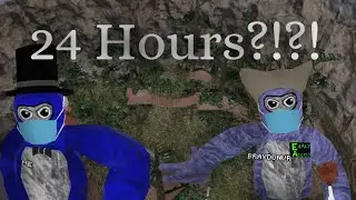 Gorilla Tag For 24 HOURS!?!?