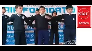 nanhi munni pyari  jugnu hai || Air Foundation School ky ||Siar Series