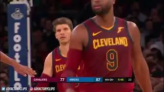 Kyle Korver Clutch 4th Qtr Highlights Cavs vs Knicks 11-13-17