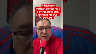 Will lying to immigration cost you a marriage green card? #marriagegreencard #usimmigration