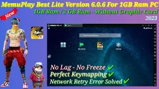 Download Memu Play Emulator on PC/Laptop | Best Emulator for Free Fire 1GB/2GB | Free fire ob42