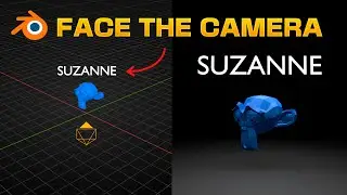 Text Always Facing the Camera in Blender - Geometry Nodes