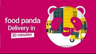 Motion graphics for the Foodpanda commercials