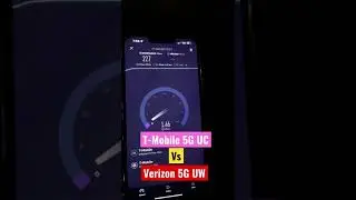 T-Mobile 5G UC N41 vs Verizon 5G UW N77 C Band