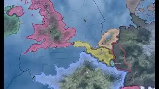Belgian bridge to the UK but with expert ai mod -Hoi4 Timelapse