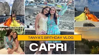 Tanya ka Birthday in ITALY | Sharma Sisters | Capri | Tanya Sharma | Krittika M Sharma #travelvlog