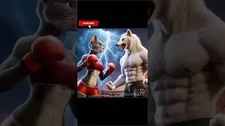 CAT 🆚 RACCOON 🥊😭😭Fight for DAD #cat #cute #cutecat #fighting