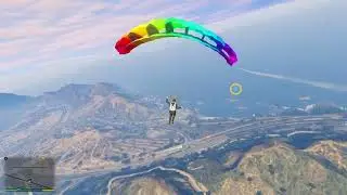 paragliding in GTA5