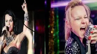 Алиса ВОКС  VS  певица СЛАВА   - Звенит Январская Вьюга NEW  HD ресторан 2016