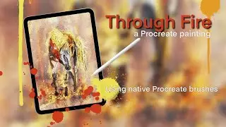 Through Fire - FREE download in description - Brushes and color HEX codes provided in description.
