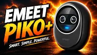 This 4K Webcam Looks Weird But It's Actually Brilliant | Emeet Piko+ 4K Webcam Review