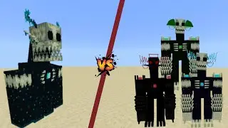 Tryden vs All Mutant Tryden in Minecraft (Bedrock Edition) - Minecraft 1.19