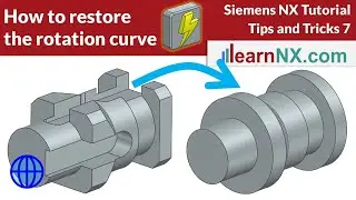 Siemens NX | How to restore the rotation curve