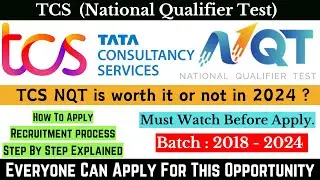TCS NQT Off Campus Drive 2024 | Step By Step Explained | Hiring for Fresher | Apply Now #tcs #tcsnqt