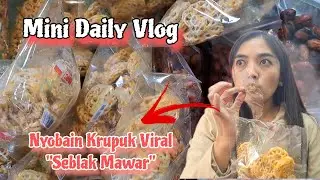 #vlog   Penasaran Krupuk Viral  Di Taiwan ‼️Seblak Mawar Review ⁉️