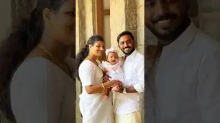 Baptism-Janiyah Mariam Jijo #baptism #mamodisa #indianorthodox #diarachappel #pathanapuram #shorts