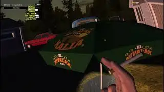 Um bêbado levando outro embora