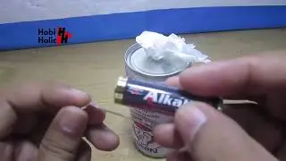 Tanpa Korek??...Gampang Ini Caranya Membuat Api Dari Baterai