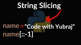 Slicing or Indexing Operator in Python String