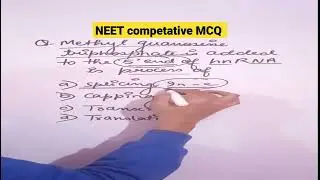 Molecular basis of inheritance|NEET Competitive MCQs|Previous year most important question #shorts