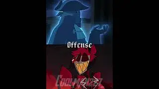 Gentleman Ghost vs Alastor #shorts #edit #1v1 #hazbinhotel #batman