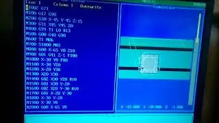 Coding to cut profile in CNC milling machine
