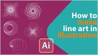 HOW TO CRAETE LINE ART IN #ILLUSTRATION 2020💥