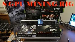 How to Build an 8 GPU Mining Rig for ETH/ZEC/etc.