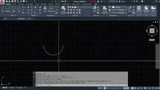 Membuat Arc Start-End-Angle AUTOCAD 2021