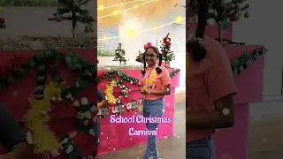 Starlett School Christmas Carnival Mini Vlog🤩Magic Show🤹Fun Games/Stalls🎊Christmas Shopping 