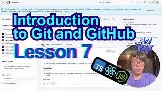 Lesson 7. Introduction to Git and GitHub (TypeScript, Node.js, React)